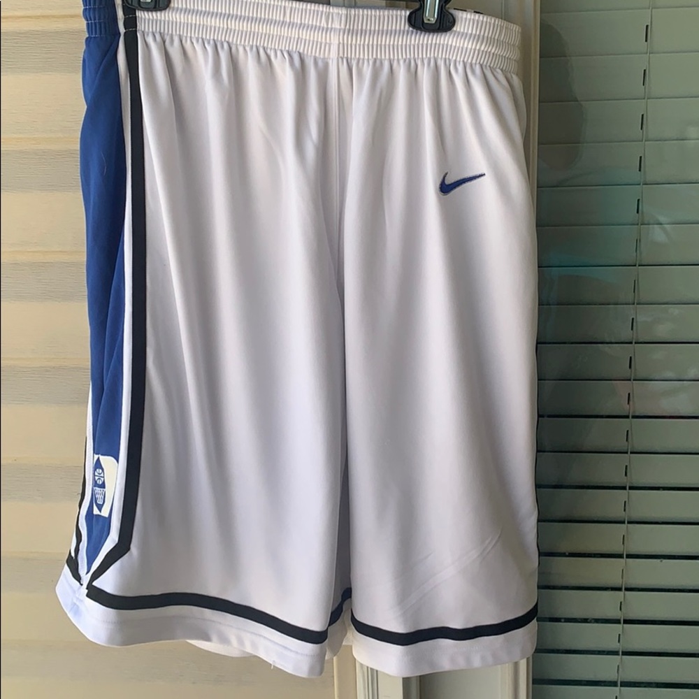 Nike Duke game basketball shorts XL